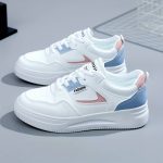 Women's Casual Sneakers with Fashion Letter Patch - Image 3