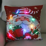 LED Christmas Decoration Pillow - Image 2