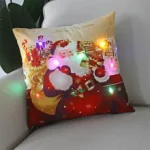 LED Christmas Decoration Pillow - Image 3