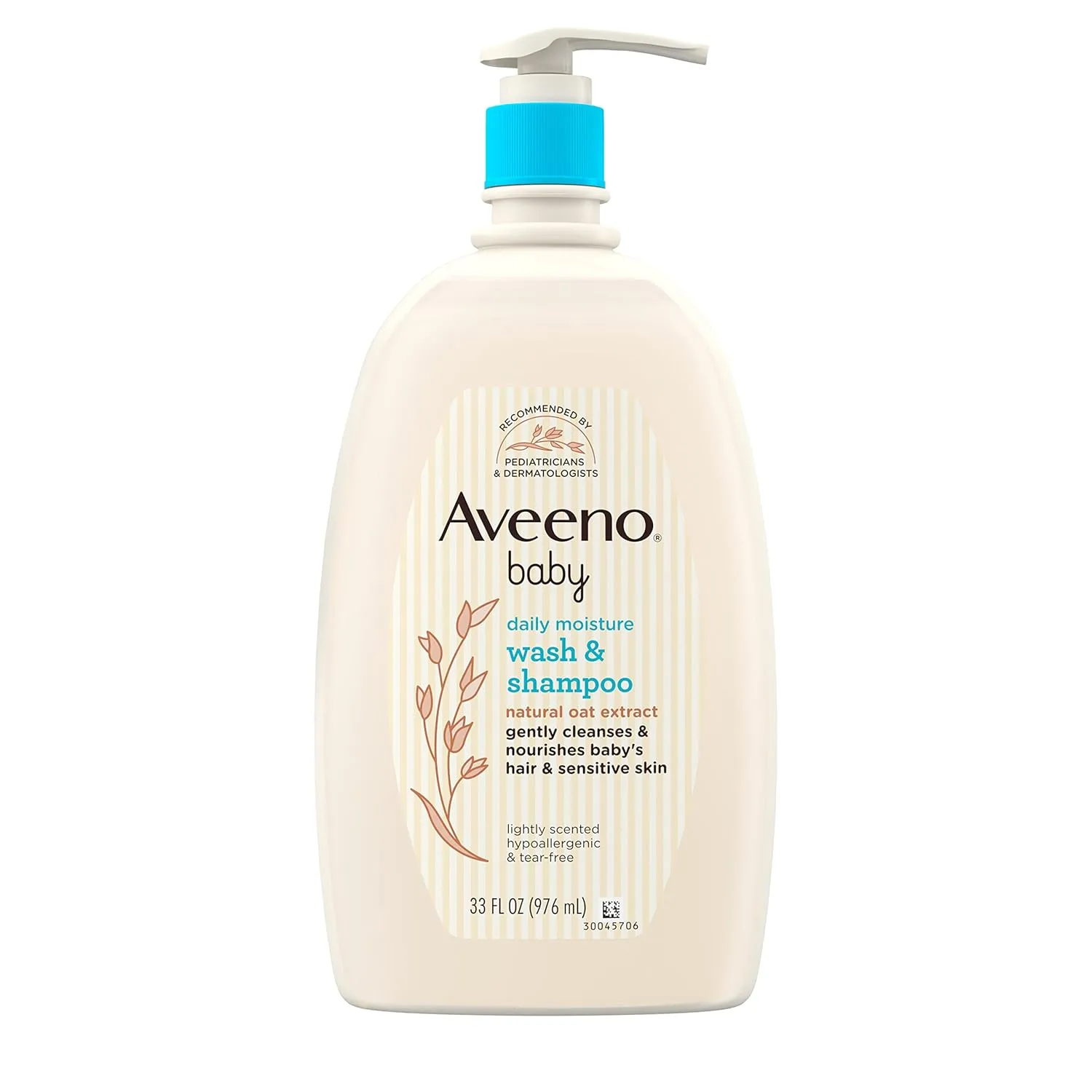 Aveeno-Baby-Daily-Moisture-Wash-Shampoo-Aveeno-Baby-Daily-Moisture-Gentle-Bath-Wash-Shampoo-with-Natural-Oat-Extract-Hypoallergenic.webp Aveeno Baby Daily Moisture Gentle Bath Wash - Image 1