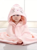 Baby Hooded Bath Towel Bathrobe