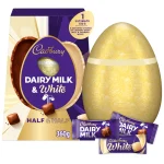 Cadbury Dairy Milk Half & Half Ultimate Easter Egg 360g