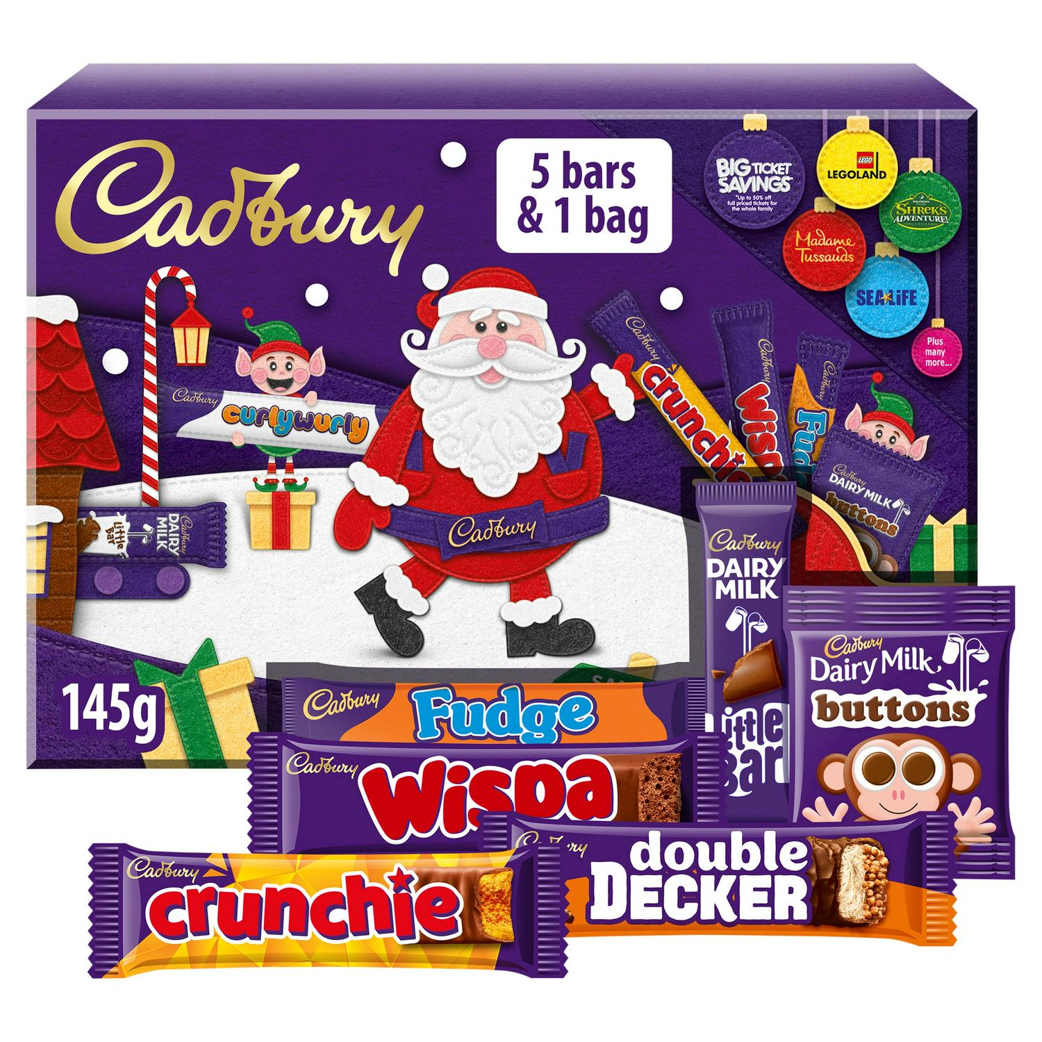 Cadbury-Medium-Santa-Selection-Box-145G.jpg Cadbury Medium Santa Selection Box 145G - Image 1