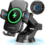 Car Wireless Charger Fast Qi Gravity Magnetic Wireless Car Charger - Image 2