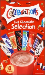 Celebrations Hot Chocolate Sachets 25g