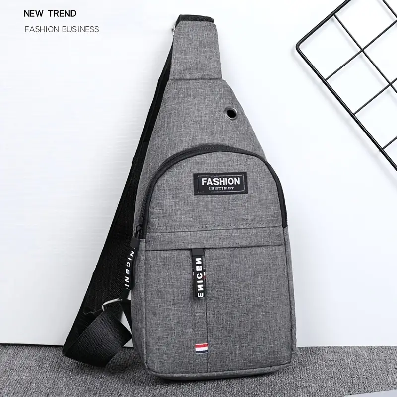 Chest-Bag-for-Men-Casual-Korean-Version-Of-Oxford-Fashion-Sports-Bag-Shoulder-Messenger-Bag-Rucksack-Mens-Bag.webp Chest Bag for Men New Casual Korean Version - Image 1
