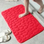 Bath Rug with Cobblestone Embossment - Image 4