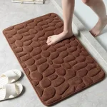 Bath Rug with Cobblestone Embossment - Image 3
