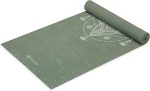 Gaiam Premium Yoga Mat 5mm Print - Image 9