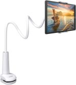Tablet Holder for Bed Adjustable Flexible Arm Tablets Mount - Image 2