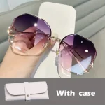 Fashion Sunglasses Women Metal Female - Image 4