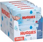 Huggies Pure Baby Wipes Pure Water Wipes Fragrance Free - Image 4