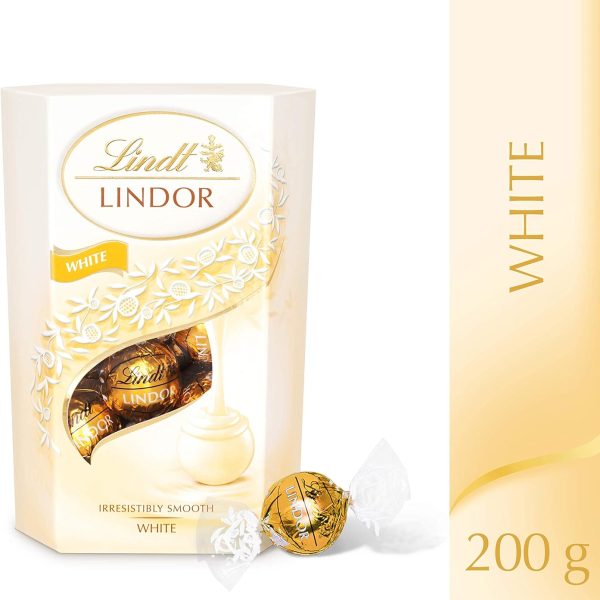 Lindt White Chocolate Truffles Box