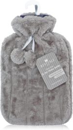 Pom Pom Hot Water Bottle