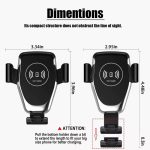 Car Wireless Charger Fast Qi Gravity Magnetic Wireless Car Charger - Image 6
