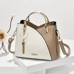 Satchel Bag Trendy Metal Tassel Decor Crossbody Bag - Image 10