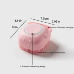 Silicone Pet Brush For Dog and Cat