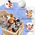 Small Stuffed Animals Bulk Mini Forest Animal Plush Toys - Image 3