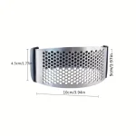 Stainless Steel Garlic Press Kitchen Multi-functional Household Pat - Image 2