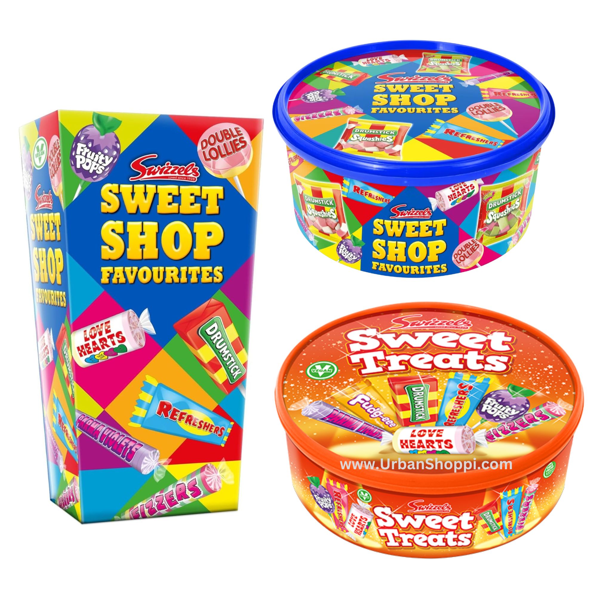 xr:d:DAFzf2xqhio:11,j:7722961181468572430,t:23122814 Swizzels Gift Box Swizzles Sweet Tubs - Image 1