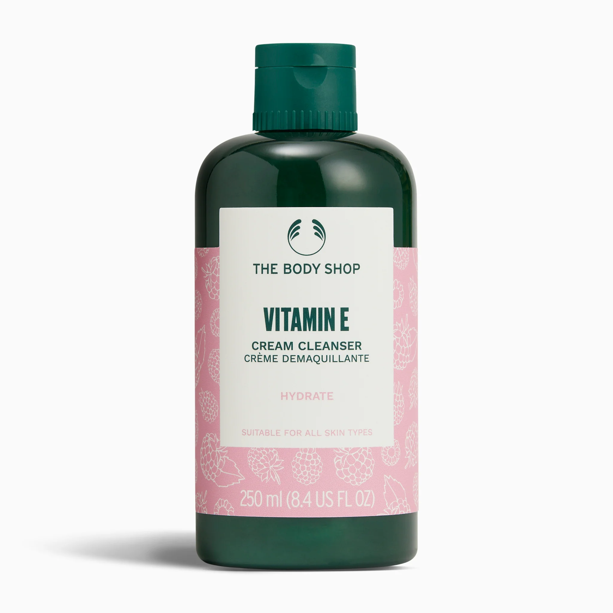 The-Body-Shop-Vitamin-E-Cream-Cleanser-250ml-Gentle-No-Rinse-Facial-Cleanser-for-All-Skin-Types.webp The Body Shop Vitamin E Cream Cleanser - Image 1