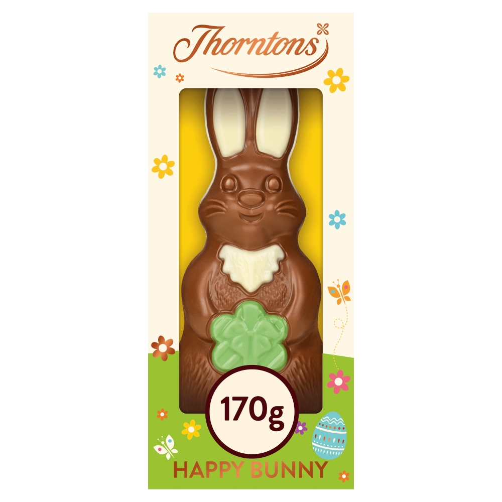 Thorntons-Milk-Chocolate-Easter-Happy-Bunny-Gift-170g.webp Thorntons Milk Chocolate Easter Happy Bunny Gift 170g - Image 1