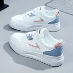 Women's Casual Sneakers with Fashion Letter Patch