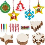 Wooden Christmas Ornaments
