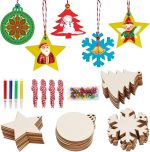 Wooden Christmas Ornaments