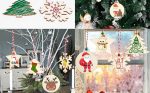Wooden Christmas Ornaments - Image 2
