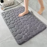 Bath Rug with Cobblestone Embossment - Image 5