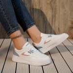 Women's Casual Sneakers with Fashion Letter Patch - Image 5