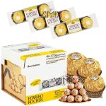 Ferrero Rocher T3 Chocolate Pralines Treat Pack 3 Pieces 16