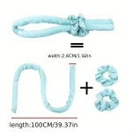 Heatless Silk Curling Ribbon Rod Headband for Lazy Natural Waves - Image 6