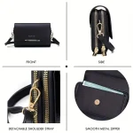 Crossbody Shoulder Bag For Women - Image 3