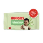 Huggies Natural Care Plastic Free Baby Wipes 48 Pack